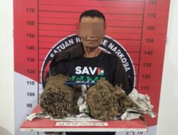 Polres Aceh Utara Kembali Berhasil Mengamankan Ganja Kering