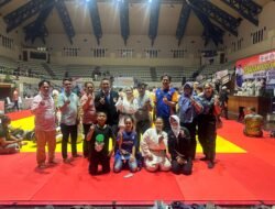 Atlet Junior Judo Mesuji kembali menorehkan Prestasi di kancah Nasional dalam ajang Kejuaraan Nasional Judo Junior yang di gelar di TMII Jakarta mewakili Provinsi Lampung, dibawah asuhan Pelatih Judo Waka Polres Mesuji Kompol Juli Sundara S.pd yang sekaligus sebagai Wasit Judo Nasional dan Asisten Pelatih Tri Mahono.
