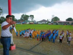 Penjabat Bupati Tapanuli Utara Buka Turnamen Sepakbola Tingkat SLTP ‘PAPA KEREN CUP I’.