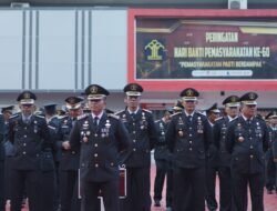 Kepala Rutan Cipinang dan Jajaran Hadiri Puncak Hari Bakti Pemasyarakatan Ke-60 Bersama Menteri Hukum dan HAM