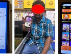 Lagi Asyik Ngopi Sambil Main Judi Online, Seorang Warga Julok Diamankan Polisi