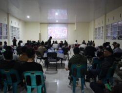 Polisi Aceh Tengah Nobar Semifinal Piala AFC Asia Bersama Masyarakat Dukung Timnas U-23