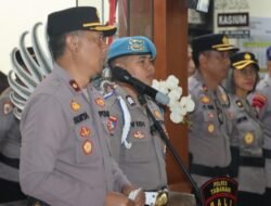 Waka Polres Tabanan Pimpin Apel Jam Pimpinan