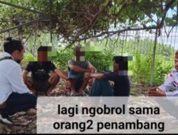 Hari Ini Berkarya Dulu di Sulteng, Monitoring Tambang Emas Ilegal, Puluhan Alat Berat Masih Beroperasi