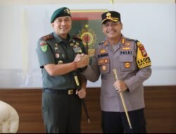 Tingkatkan Sinergitas TNI-Polri, Kapolres Gowa Sambangi Divif 3 Kostrad Pakkatto