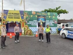 Kasubsatgas Propam Polres Tabanan Lakukan Pengecekan Personel Operasi Ketupat Agung 2024