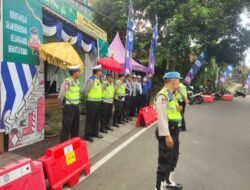 Kasubsatgas Propam Lakukan Pengecekan Personel Operasi Ketupat Agung 2024