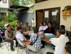 Minggu Kasih Wakapolsek Bebandem Bersama Warga Banjar Dinas Bedugul, Desa Bhuana Giri, Kecamatan Bebandem