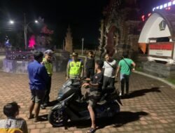 Polres Tabanan Intensifkan Blue Light Patrol Berikan Rasa Aman Masyarakat di Malam Hari