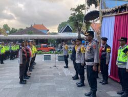 Polres Gianyar Kerahkan Ratusan Personel Gabungan Amankan Plebon di Ubud
