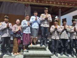 Wujud Penghormatan Ke Tokoh Agama, Kapolres Tabanan Jum’at Curhat ke Rumah Duka