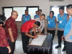 Pembacaan, Pengambilan Sumpah dan Penandatanganan Pakta Integritas Panitia, Peserta Serta Orang Tua/Wali Peserta Penerimaan Taruna/i Akpol, Bintara dan Tamtama Polri T.A. 2024