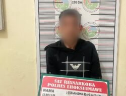 Polres Lhokseumawe Ungkap Kasus Penyalahgunaan Sabu, 19 Paket Sabu Berhasil di Sita
