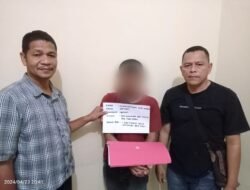 Tangkap Dua Tersangka terkait Narkotika, Polsek Nisam Sita Dua Paket Sabu