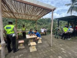 Patroli Dialogis Kamtibmas dengan Warga Sampaikan Himbauan Kamtibmas