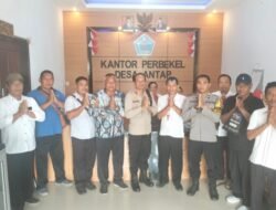 Safari Kamtibmas Kapolsek Selemadeg dengan Perbekel Desa Antap