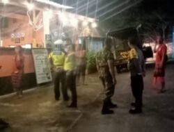 Patroli Gabungan Tingkatkan, Jaga Keamanan Kegiatan Masyarakat Padangbai
