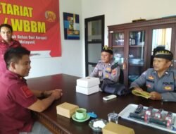 Kanit Binkamsa Sat Binmas Laksanakan Koordinasi dengan Polsuspam kelas II B Jaga Situasi Harkamtibmas 