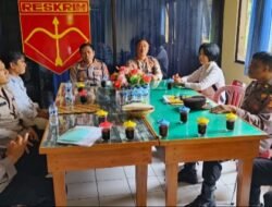 Kapolsek Kubu Terima Kunjungan Tim Supervisi Polres Karangasem di Polsek Kubu