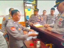 Polsek Selat Terima Kunjungan Supervisi Unit Kerja dari Polres Karangasem