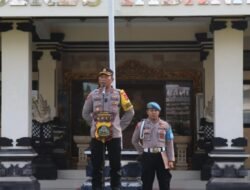 Kabag Ops Pimpin Apel Hari Kesiapsiagaan Bencana