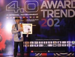 Keren! Kapolres Karangasem Raih Penghargaan “Beyond Trust Presisi”