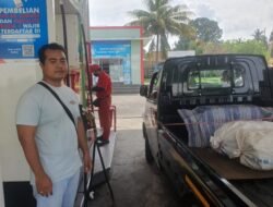 Unit II Bidang Ekonomi Sat Intelkam Polres Karangasem Monitoring Stok BBM di Beberapa SPBU di Daerah Hukum Polres Karangasem