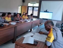 Dalam Rangka Mengoptimalkan Kerja Sama, Sikum Polres Karangasem Turut Serta dalam Penyusunan Perjanjian Kerja Sama