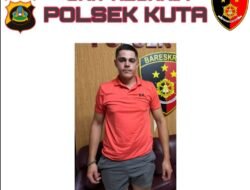 Polsek Kuta Amankan WNA Aniaya Sopir