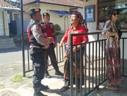 Satuan Samapta Polres Karangasem Patroli Dialogis, Tingkatkan Kewaspadaan Terhadap Curas, Curat, dan Curanmor