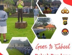 Polsek Rendang Melaksanakan Kegiatan Kepolisian Goes To School di SMA Negeri 1 Rendang