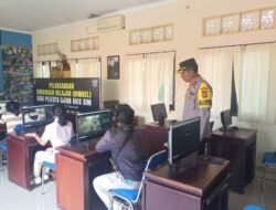 Waka Polres Tabanan Cek Pelayanan Publik ( Yanlik ) di Lingkungan Polres Tabanan