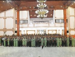 Di Bulan Ramadhan Ratusan Prajurit Kodam V Brawijaya Naik Pangkat