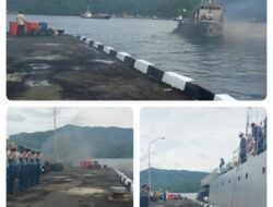 Tanpa Kenal Lelah KRI Kakap Non Stop 24 Jam Mengevakuasi Korban Bencana Demi Panggilan Tugas Negara
