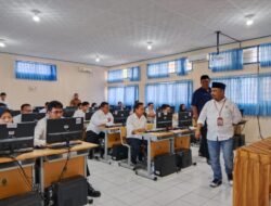 Ratusan Calon Anggota PPK Pilkada Majalengka Tahun 2024 Ikuti CAT