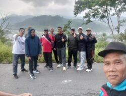 Kapolres Dan Masyarakat Joging Bersama Menikmati Udara Segar Takengon