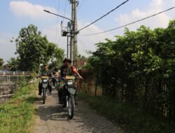 Dandim 0816/Sidoarjo dan Jajaran, Memimpin Patroli Menuju Kemajuan Desa Penambangan