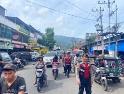 Cegah Kejahatan Dan Premanisme, Tim Patroli Presisi Samapta Polres Aceh Tengah Sambangi Titik Keramaian