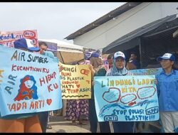 Stop Buang Sampah Dilaut, Aksi Kampanye Sosialisasi Di Gelar KPPI Kota Mereka Di Titi Baru Ujung Tanjung