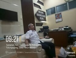 Dinas PUPR Kabupaten Tulungagung Melaksanakan Pembangunan Ruas Jalan Cuwiri -Pagerwojo