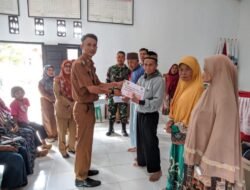 Pemerintah Pekon Muara Baru Bagikan BLT-DD Kepada 38 KPM