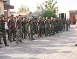 Apel Pagi Satgas TMMD 120 Bagi Tugas Kepada Anggota Satgas 