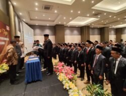 KPU Majalengka Lantik 130 PPK , Pemkab Majalengka suport Anggaran Sebesar 48 Miliar.