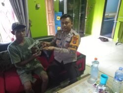 Polsek Tanjung Raya Menerima 3 Pucuk Senpira Jenis Revolver Dan 3 Amunisi Akitv Dari Masyarakat