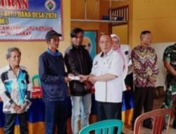 Sebanyak 17 KPM Penerima BLT-DD Tahap Pertama Di Pekon Kubu Liku Jaya Tahun 2024