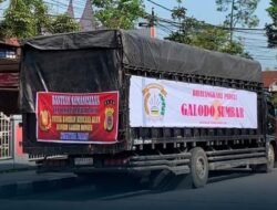 Bantuan Kemanusiaan Polda Aceh Untuk Korban Banjir Lahar Dingin Sumbar.