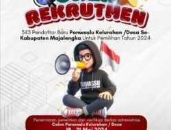 Bawaslu Majalengka Buka Pendaftaran PKD Untuk Pilkada 2024