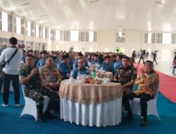 Kapolres Mesuji Menghadiri Acara Pisah Kenang Pejabat Bupati Mesuji Drs. Sulpakar M.M Di Gedung Serba Guna Taman Kehati