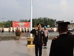 Waka Polres Mesuji Kompol Juli Sundara S.Pd Mewakili Kapolres Mesuji Memimpin Upacara Kebangkitan Nasional Yang Ke 116