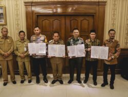 Jaga Kondusifitas Pilkada 2024, Polres Metro Tangerang Kota Tandatangani NPHD dengan Pemkot Tangerang